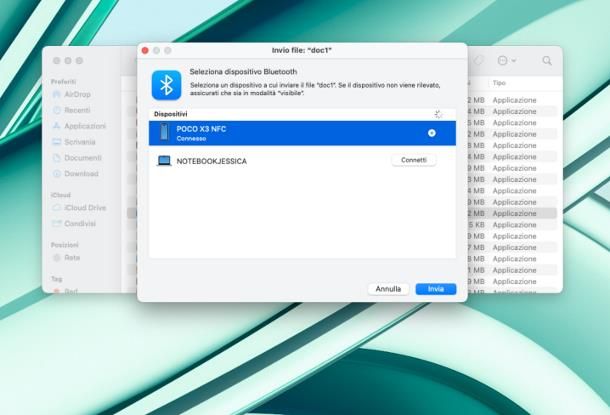 Come trasferire file da PC a telefono con Bluetooth (Windows/macOS)