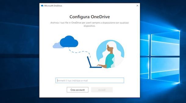 Accedere a OneDrive da computer