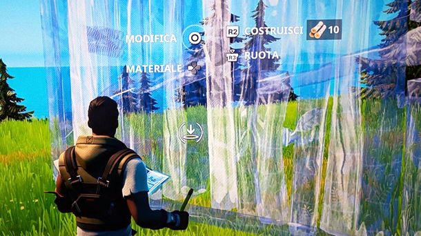 Modalità costruzione Fortnite PS5