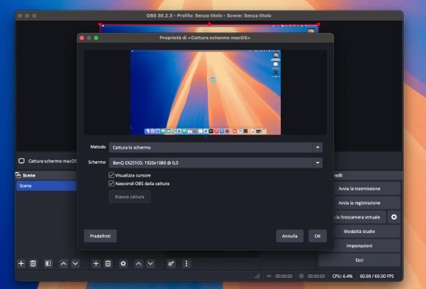 Come registrare lo schermo del Mac con audio interno