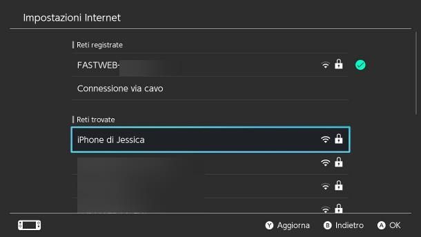 Come collegare il telefono a Nintendo Switch per Internet