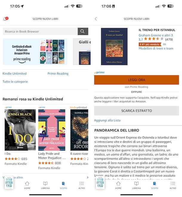 Kindle app