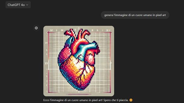 Come fare pixel art con IA ChatGPT