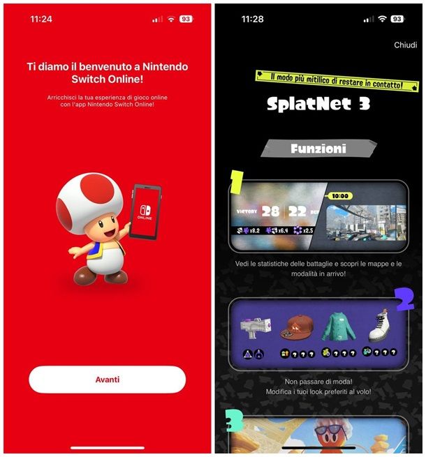 Come collegare il telefono a Nintendo Switch Online