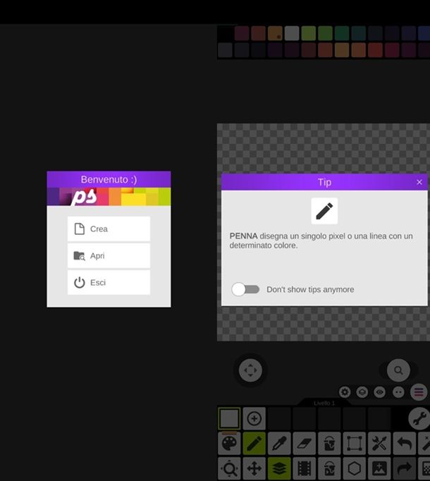 Applicazioni per fare pixel art