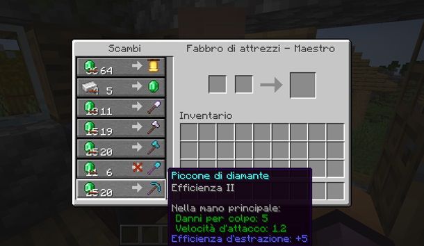 Altri modi per ottenere un piccone su Minecraft