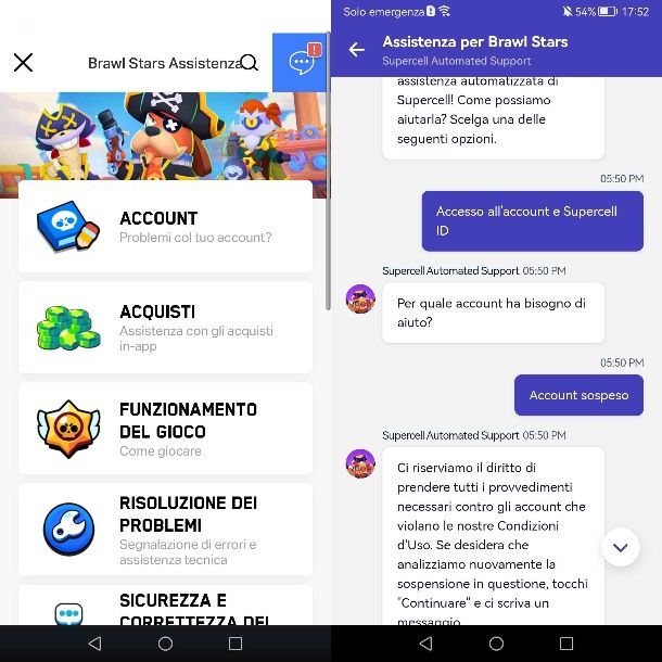 Come recuperare un account Brawl Stars bloccato