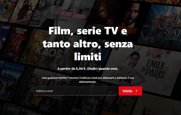 Come vedere Netflix con Chromecast