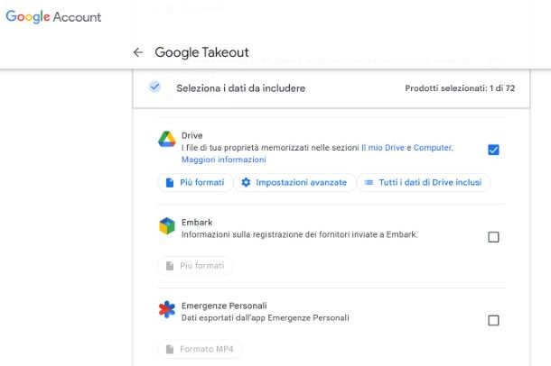 Scaricare backup da Google Drive da PC