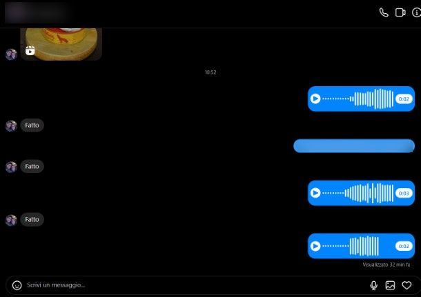 Come capire se un messaggio vocale è stato ascoltato su Instagram