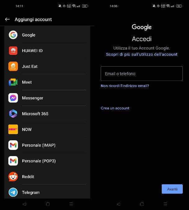 Come associare Google a un dispositivo Android