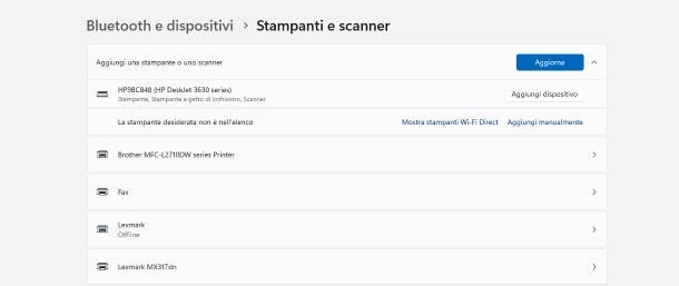 Come collegare lo scanner al PC