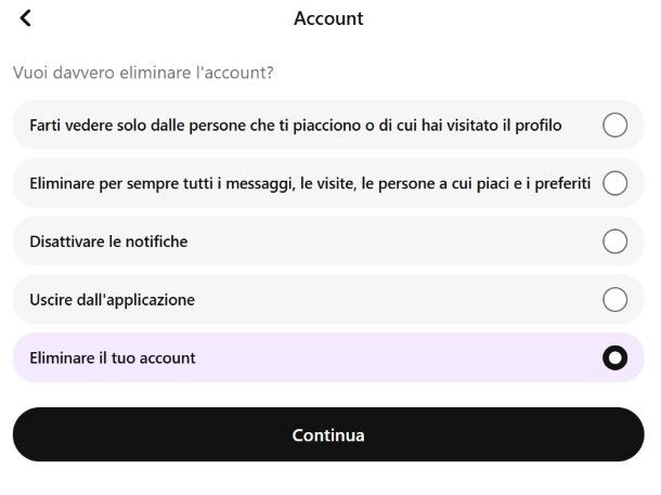 Come cancellarsi da Badoo da computer