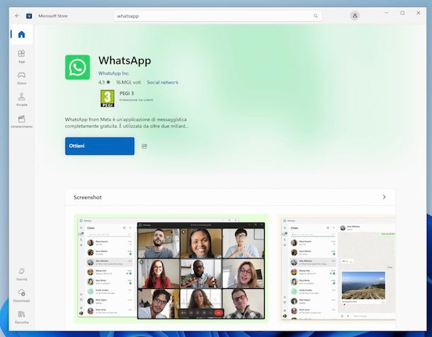 WhatsApp Windows