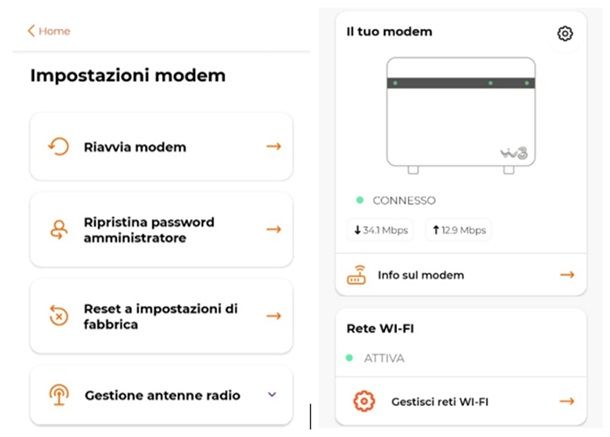 Come cambiare password WiFi: WIND TRE