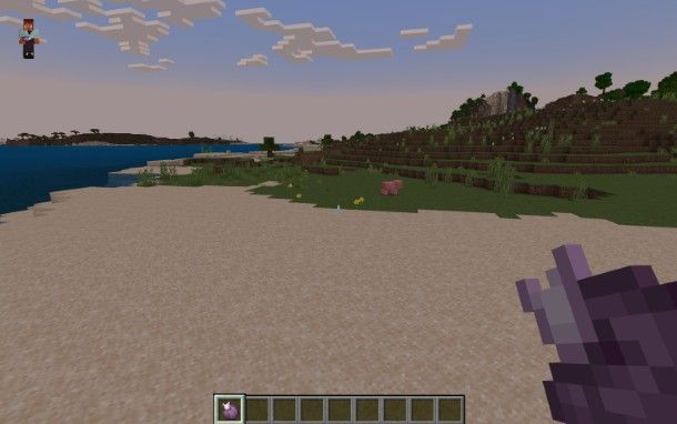 Come teletrasportarsi in Minecraft tramite il frutto Chorus