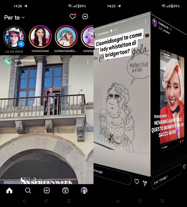 Come vedere le anteprime delle storie su Instagram senza aprirle