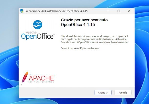 OpenOffice Windows