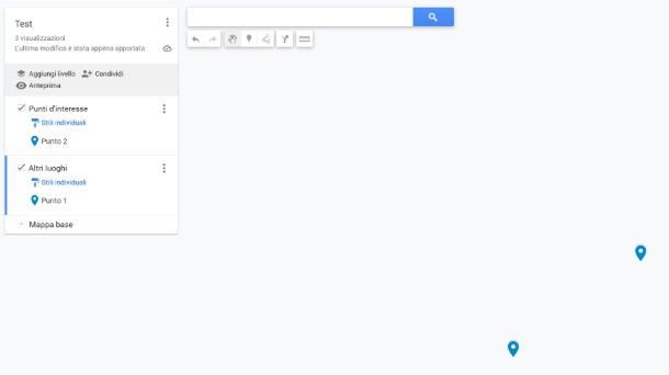 Come creare mappa con punti di interesse Google Maps