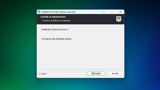 Scaricare e installare Epic Games Launcher su PC