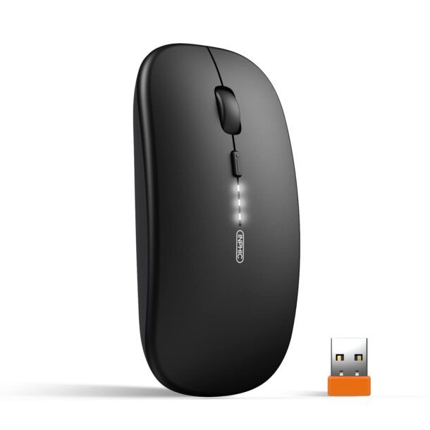 Logitech M185 Mouse Wireless, 2,4 GHz con Mini Ricevitore USB, Durata  Batteria di 12 Mesi, Tracciamento Ottico 1000 DPI, Ambidestro, Compatibile  con PC, Mac, Laptop