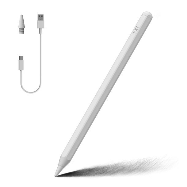 Penna touch per iPad lavora con android iOS 1.5mm pennino di rame USB  ricaricabile penne