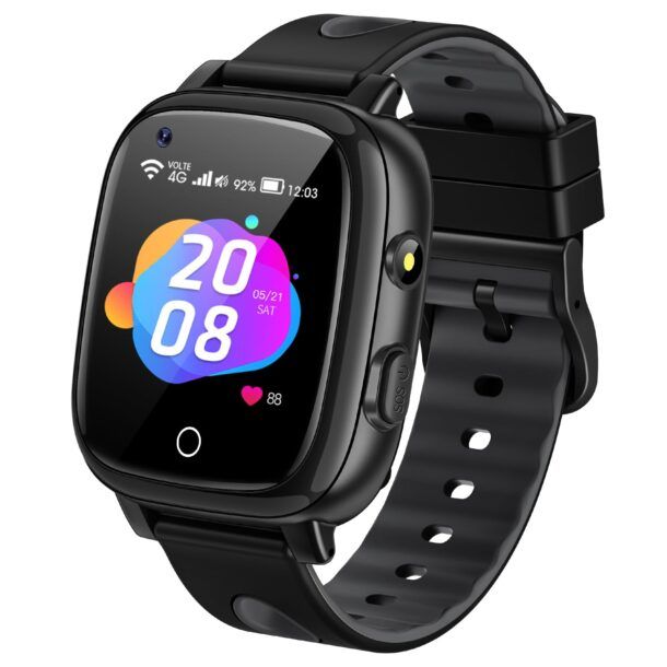 PTHTECHUS Orologio Smartwatch per Bambini, 4G GPS Telefono Smartwatch  Intelligen