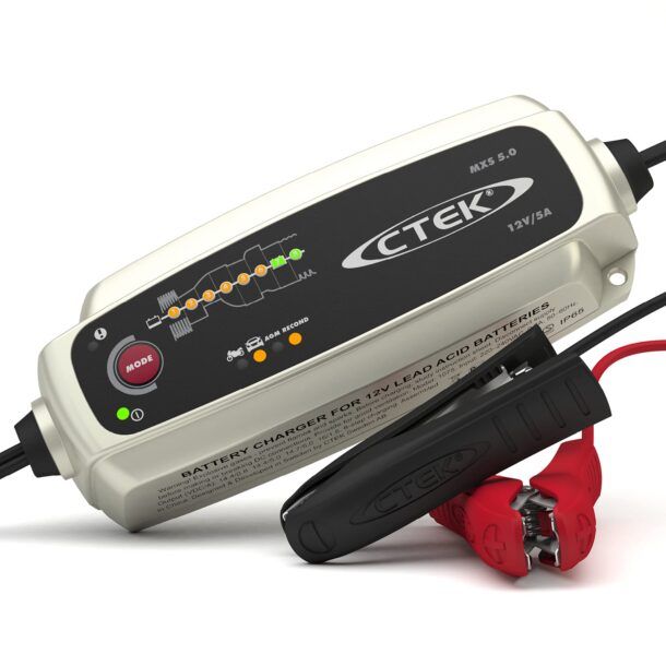 Hi-Power 8 Caricabatterie portatile auto moto indicatore LED 6/12 V