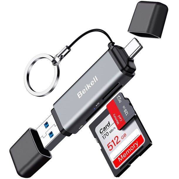 Lettore di schede UGREEN USB3.0 e da USB C a SD MicroSD TF