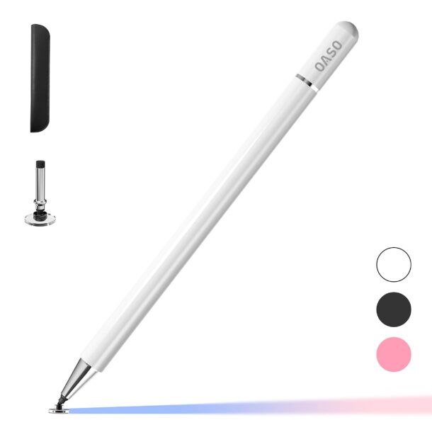Penna Capacitiva con Clip per Smartphone e Tablet 8 mm