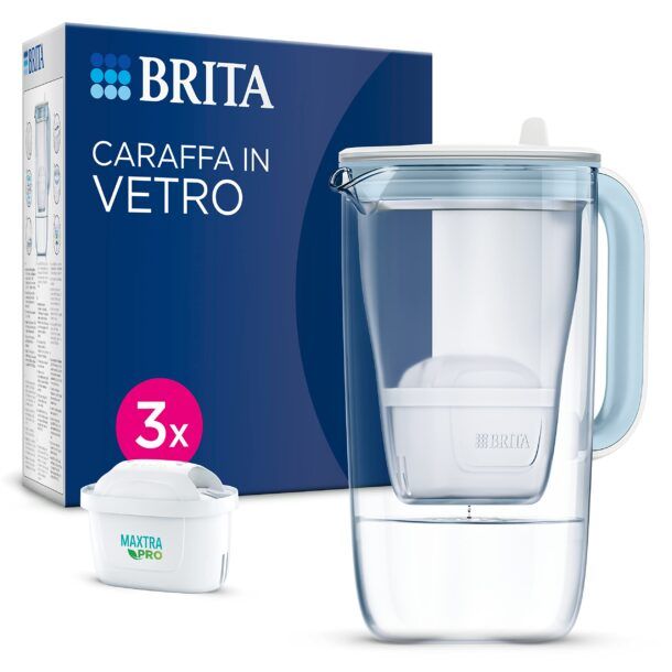 Kit Caraffa Filtrante + 4 filtri Bi-Flux
