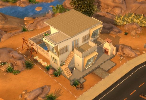 Costruire una casa su The Sims 4
