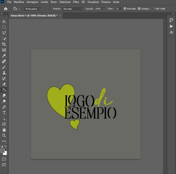 Logo su Photoshop