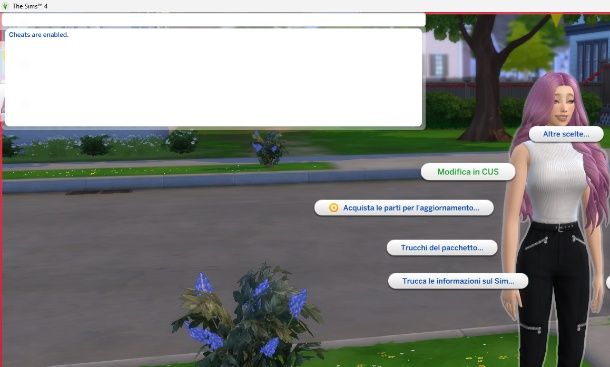 Trucchi modifica in CUS the sims 4