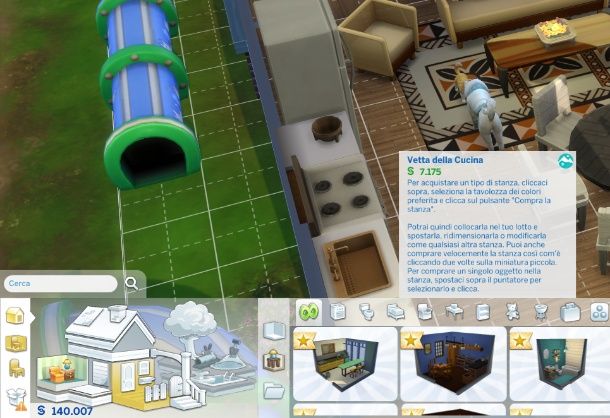 Costruire casa The Sims 4