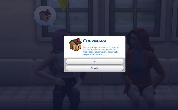 Convivenza The Sims 4