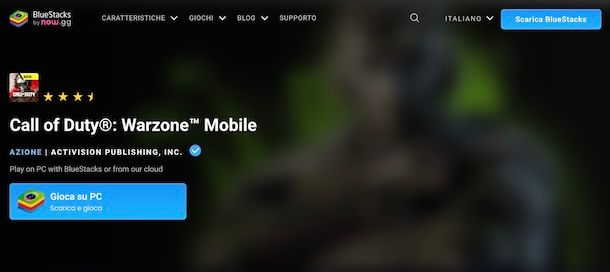 Scaricare Warzone Mobile su PC