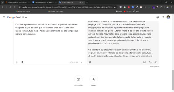 Google Traduttore Google Documenti