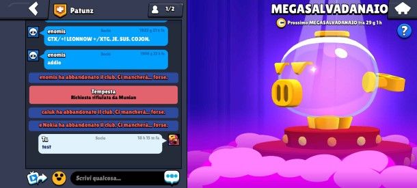 Come attivare i messaggi nei club su Brawl Stars