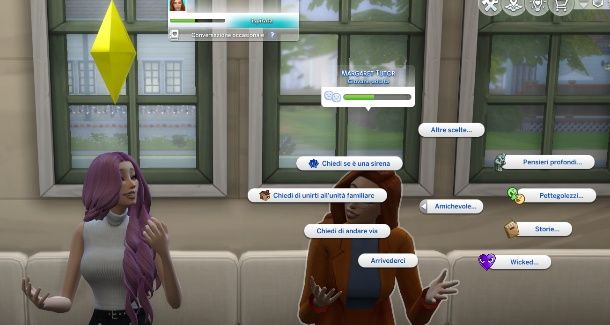 Proponi di andare a convivere The Sims 4