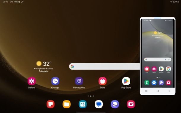 Come collegare il telefono al tablet Samsung