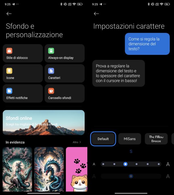 Personalizzazione font Xiaomi/POCO