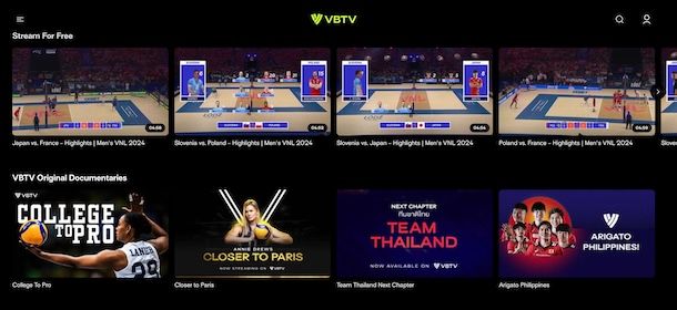 Vedere Volleyball World TV gratis