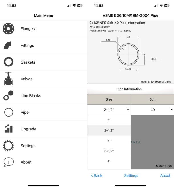 App per tubisti