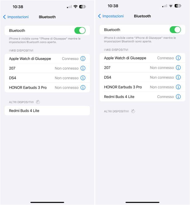 Come collegare Redmi Buds su iPhone