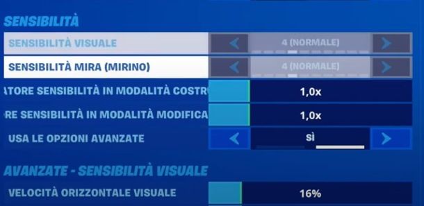 Come mettere il mirino su Fortnite PC