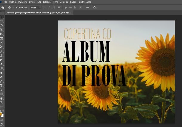 Photoshop testo