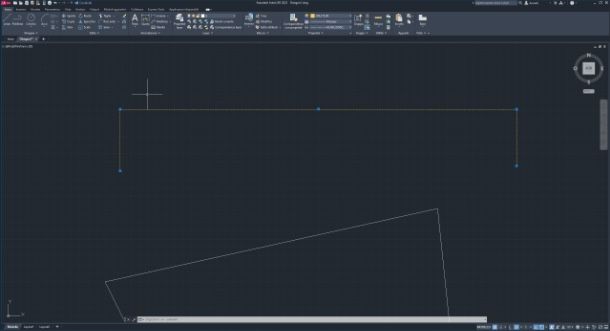 Come si fa a fare una linea tratteggiata su AutoCAD