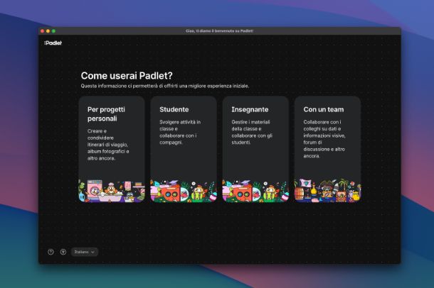 Come si usa Padlet