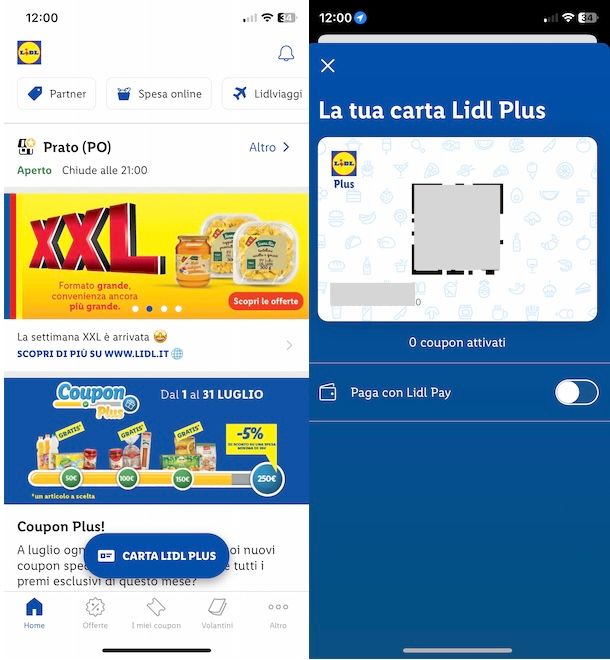 Carta Lidl Plus